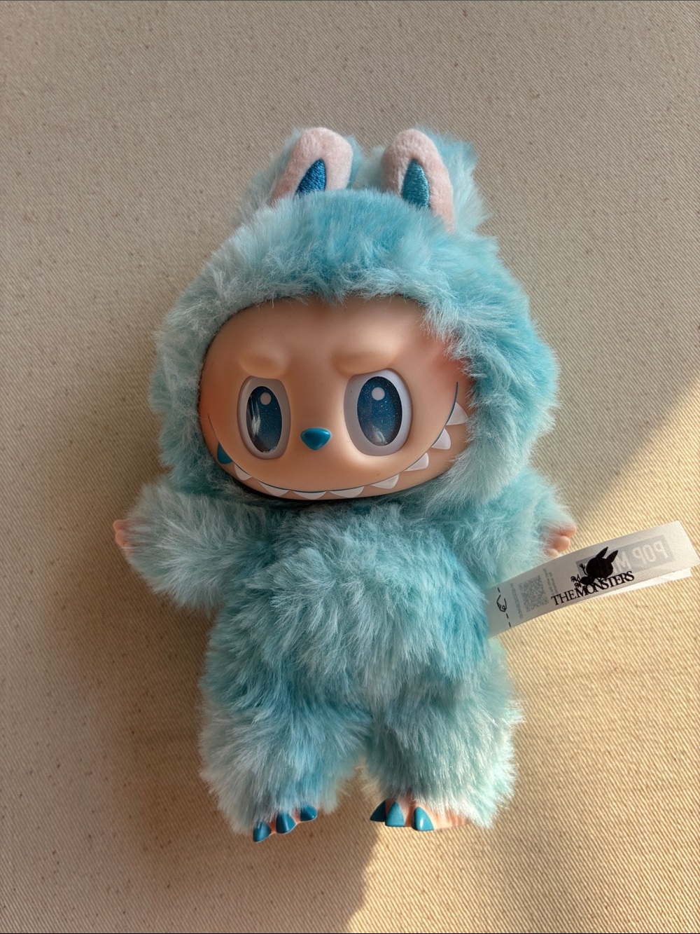 Blue Labubu; Big into Energy - The Monsters